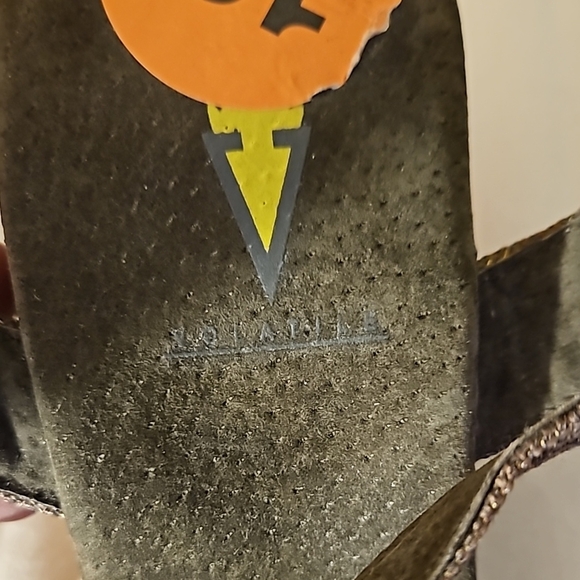 NEW Volatile Brown Woven Wedge Sandals Size 10 - Picture 7 of 8